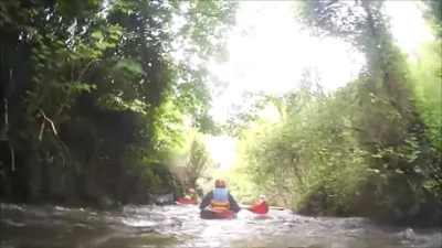 Un passage dans la verdure